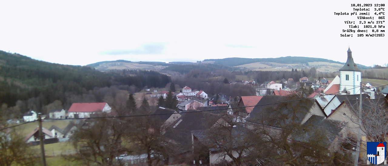 v poledne