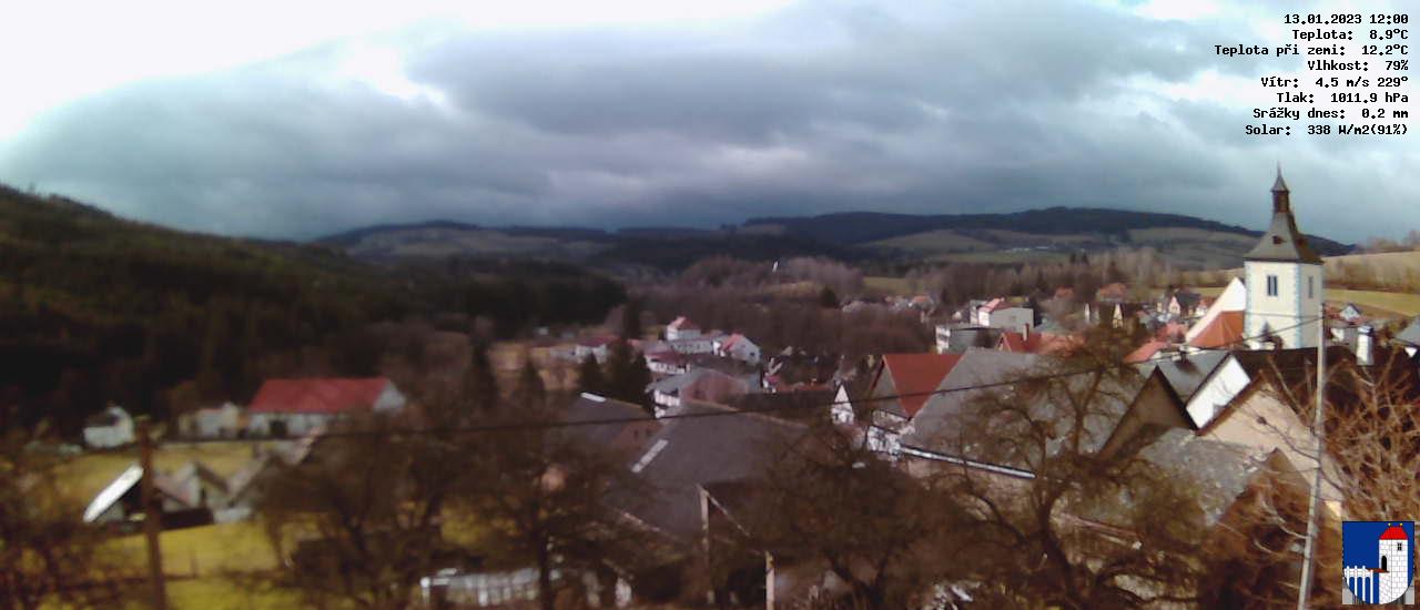 v poledne