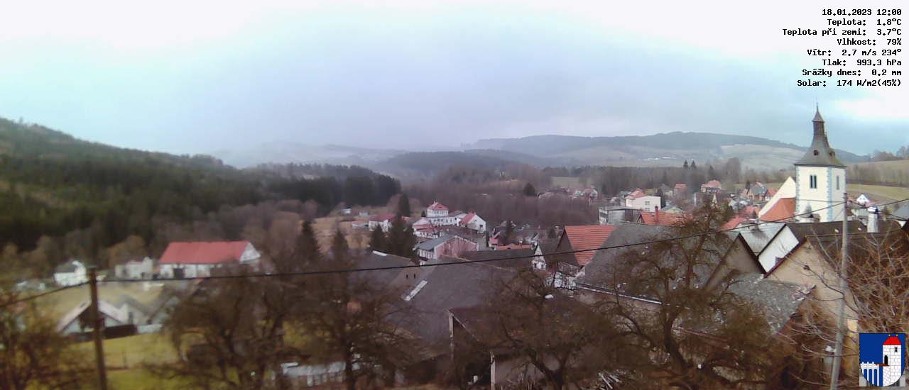 v poledne