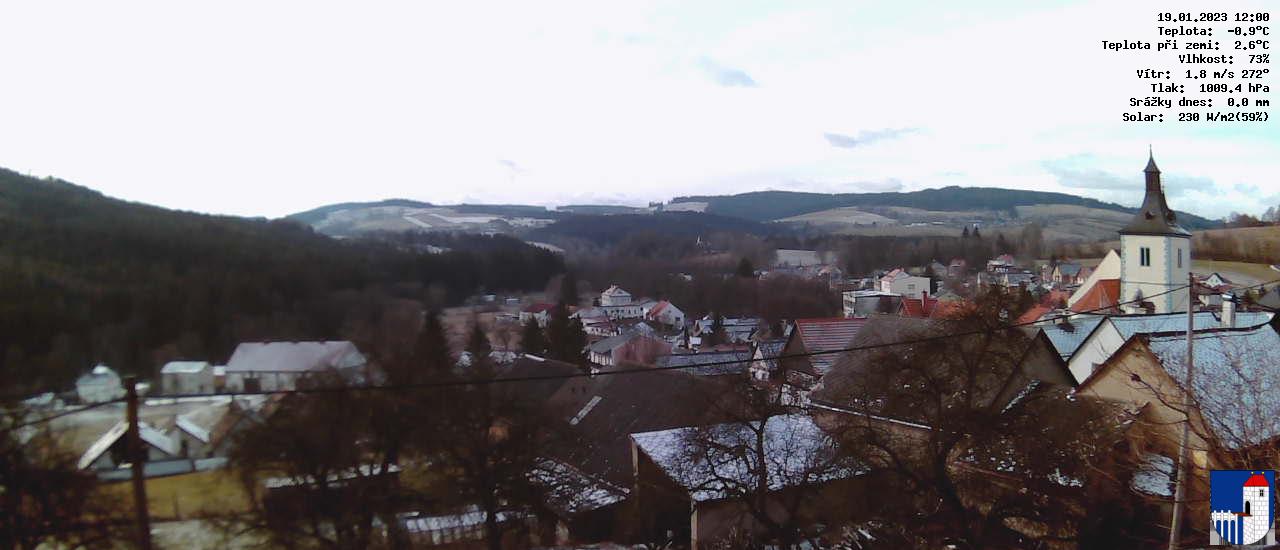 v poledne