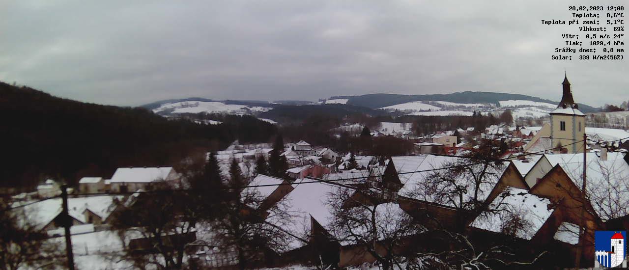 v poledne