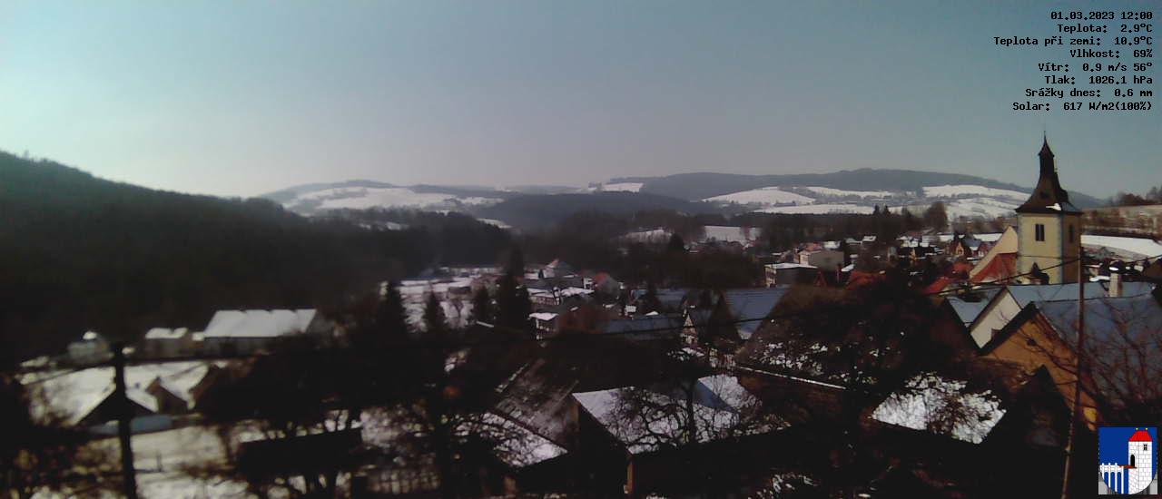 v poledne