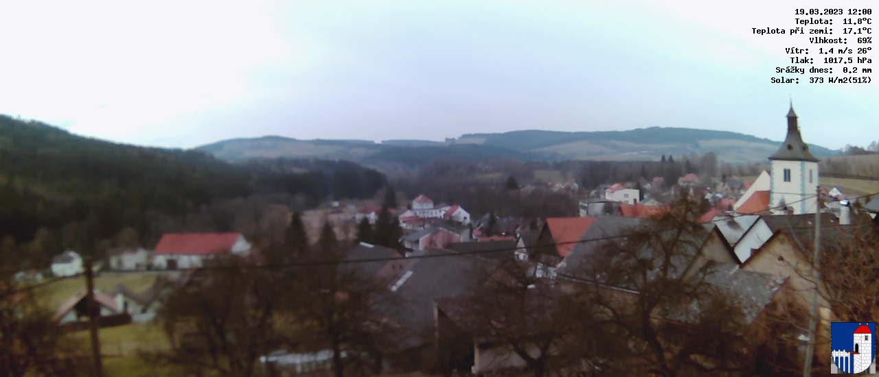 v poledne