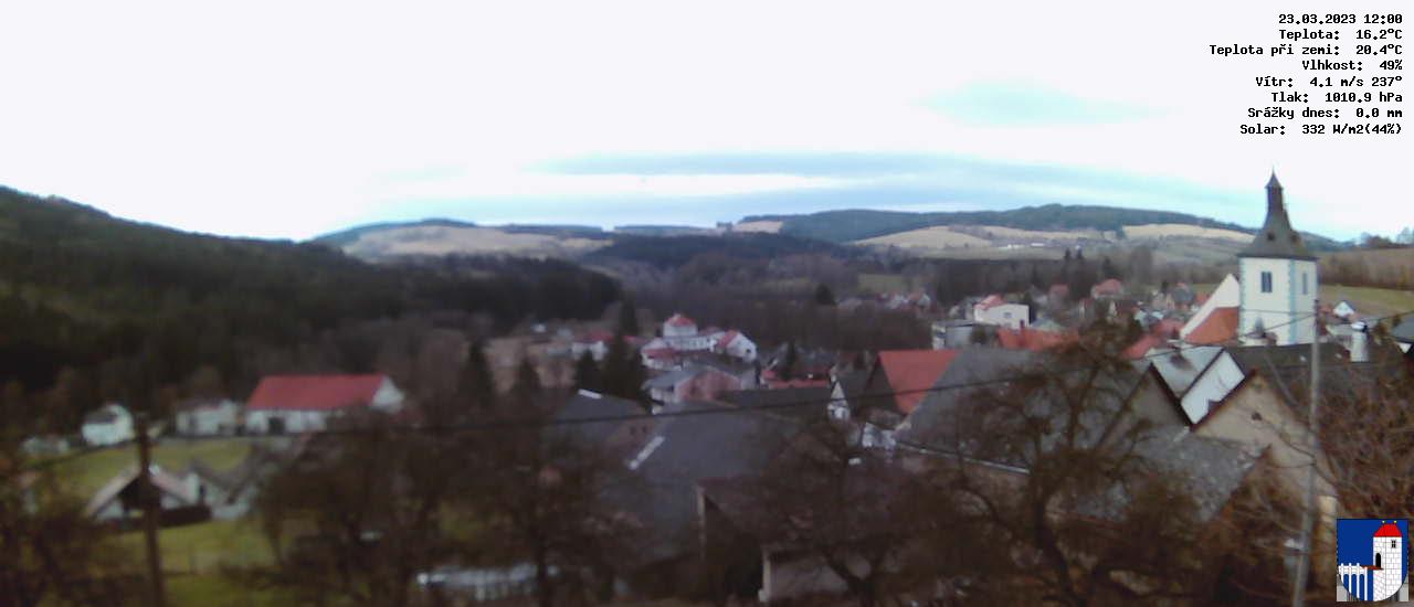 v poledne