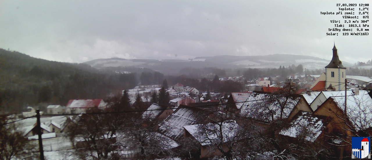 v poledne