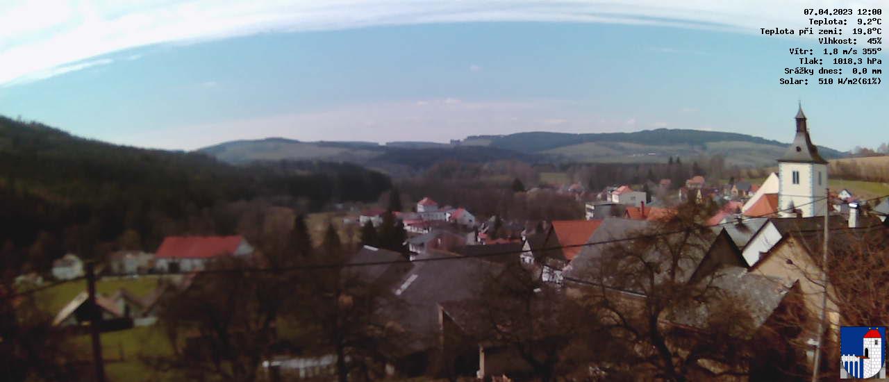 v poledne
