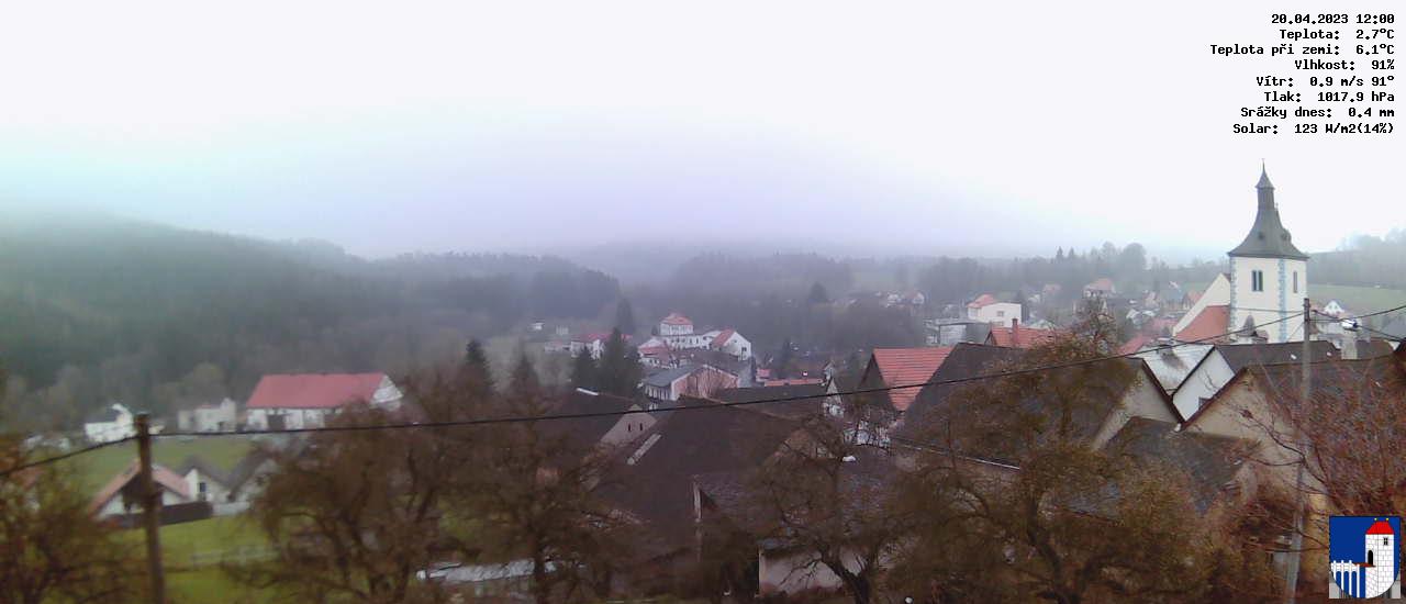 v poledne