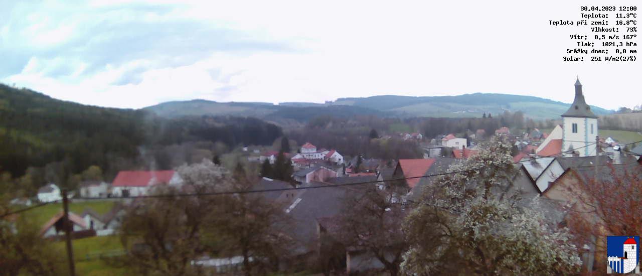 v poledne
