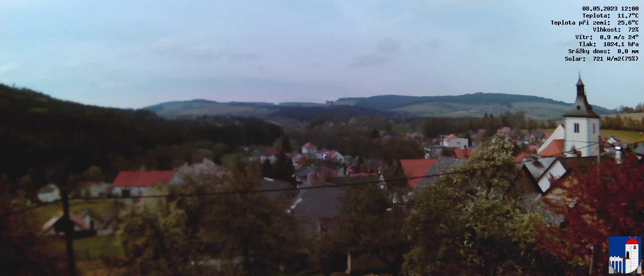 v poledne