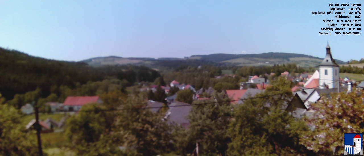 v poledne
