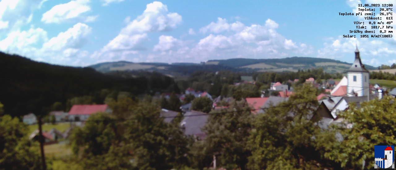 v poledne