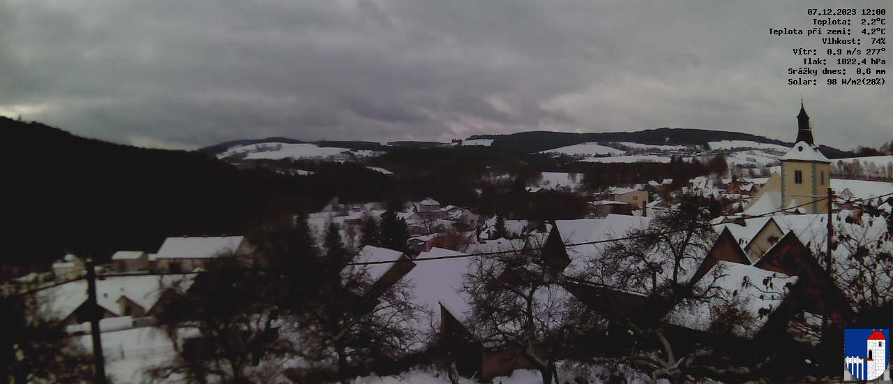v poledne