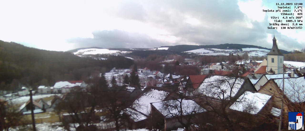 v poledne
