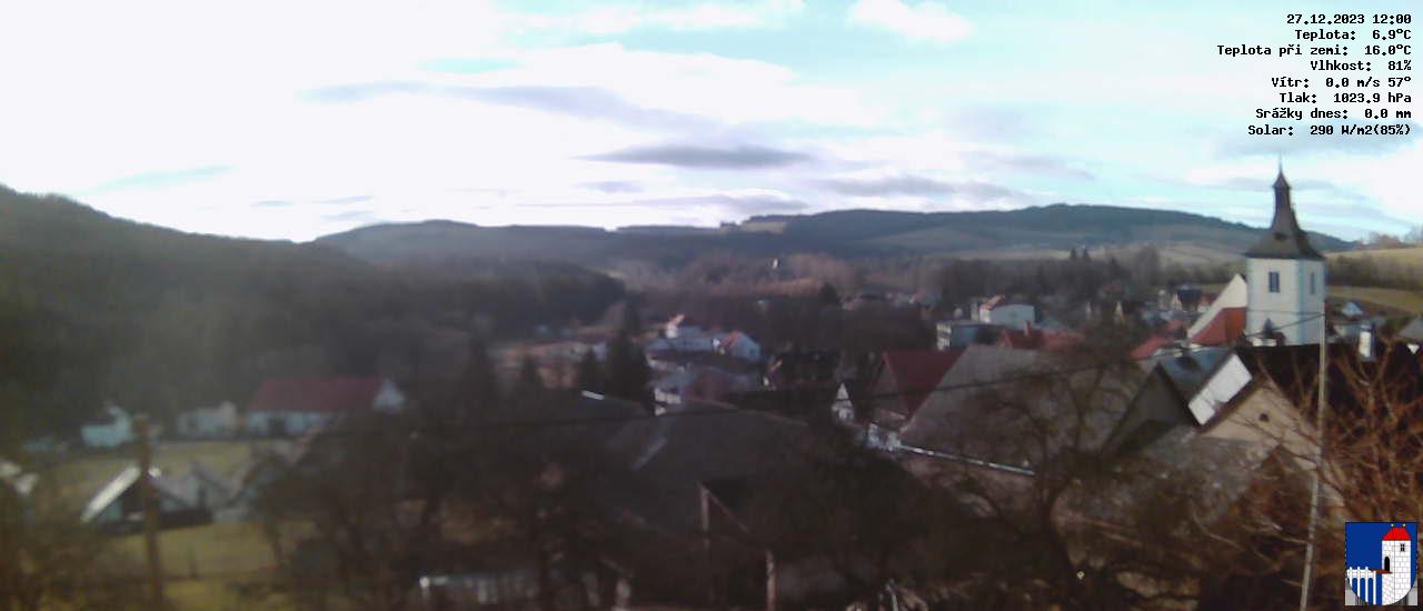 v poledne