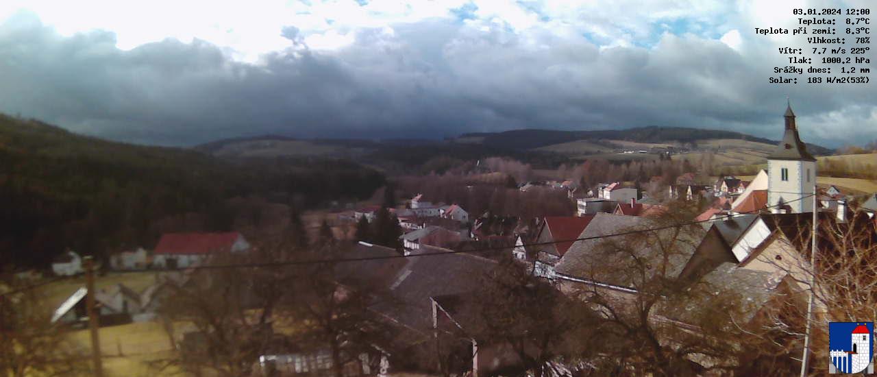v poledne