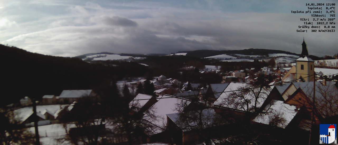 v poledne
