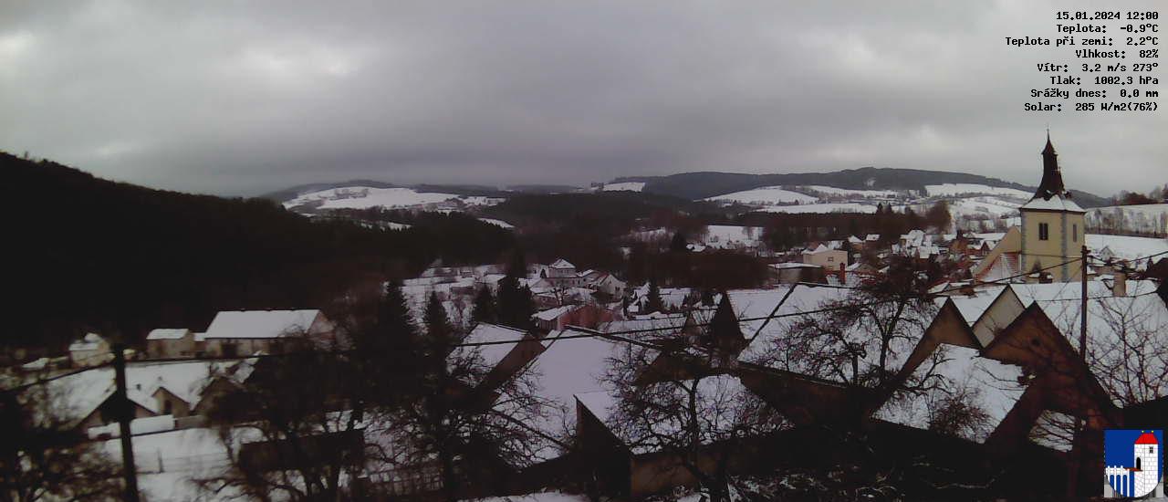 v poledne
