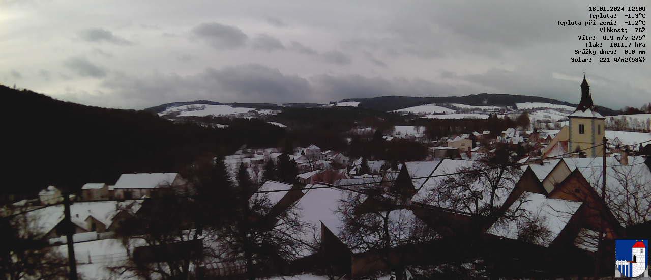v poledne