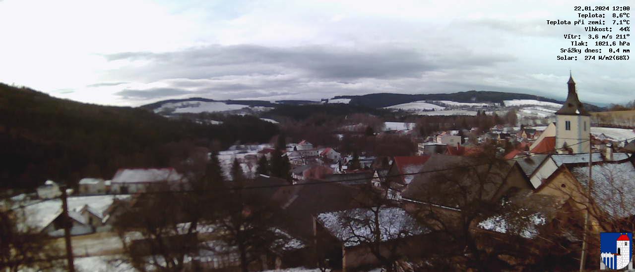 v poledne