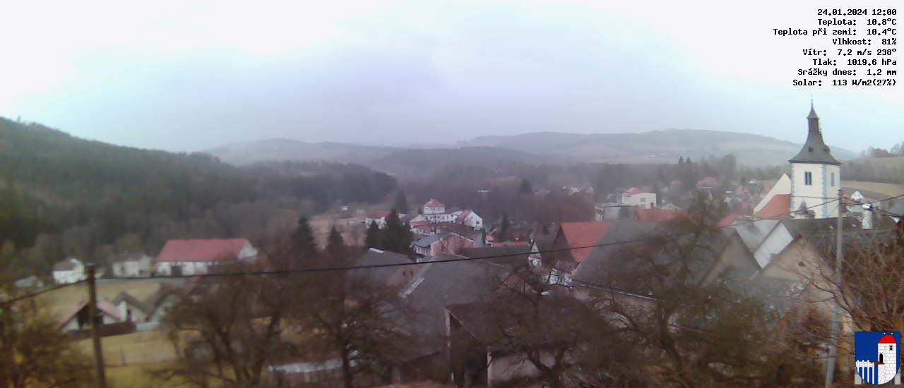 v poledne