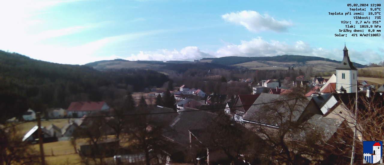 v poledne