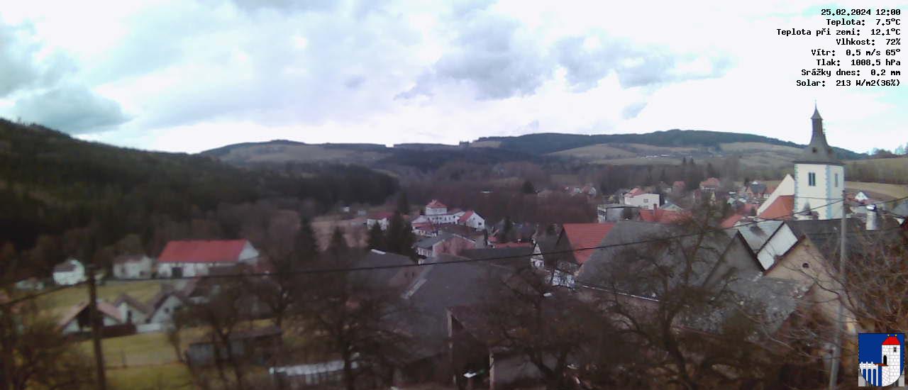 v poledne