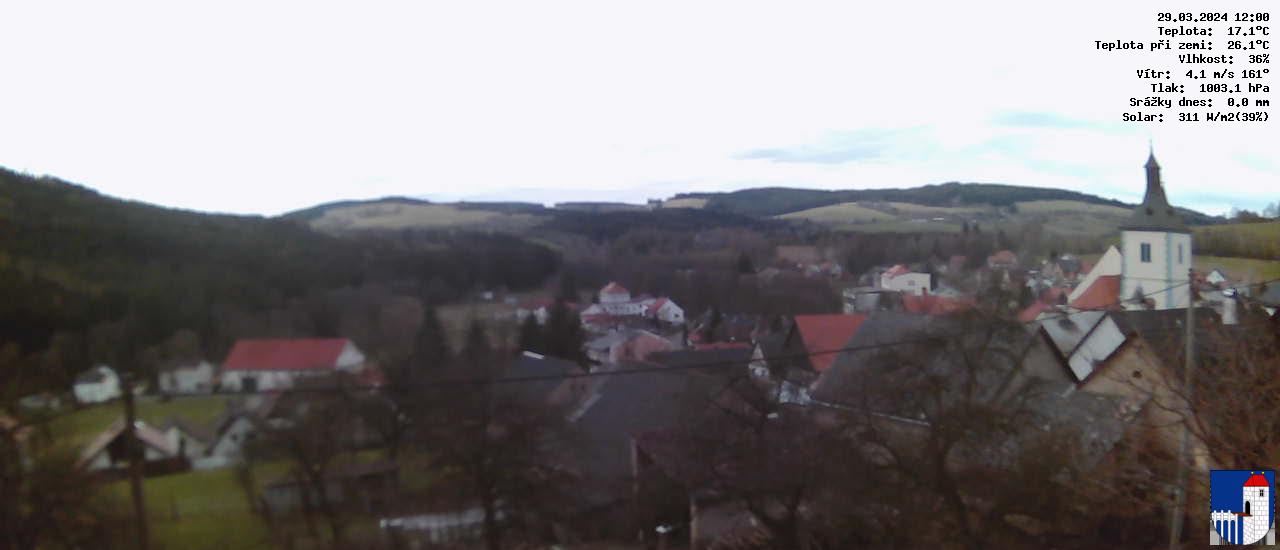 v poledne
