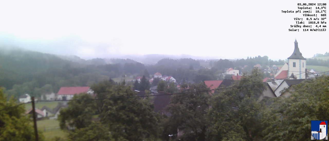 v poledne
