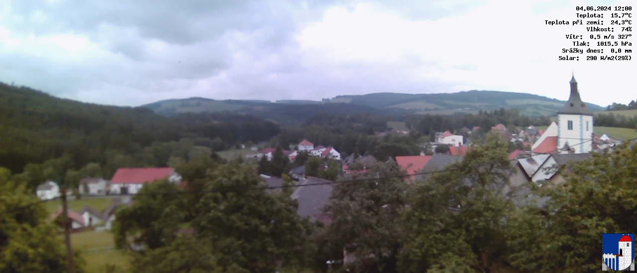v poledne