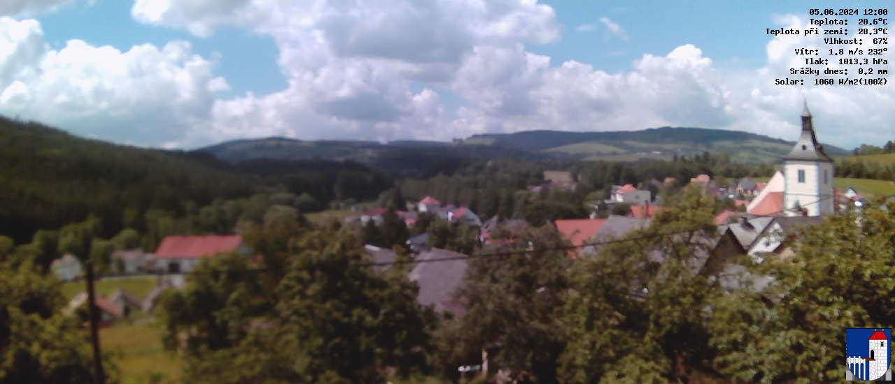 v poledne