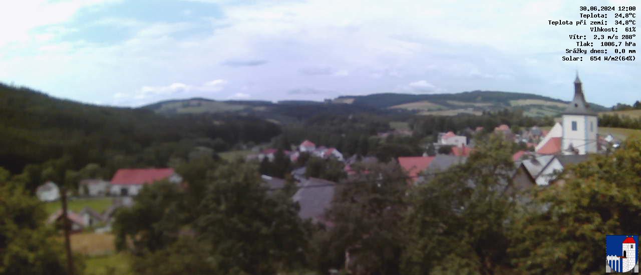 v poledne