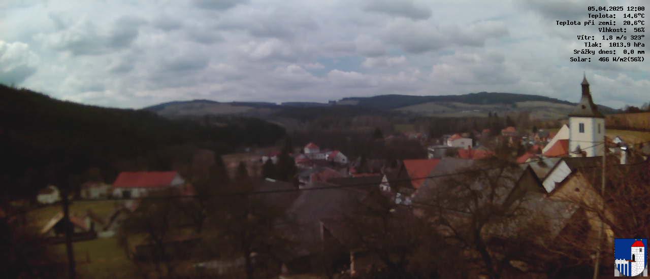 v poledne