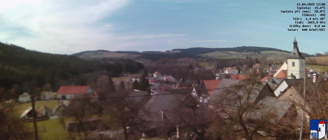v poledne