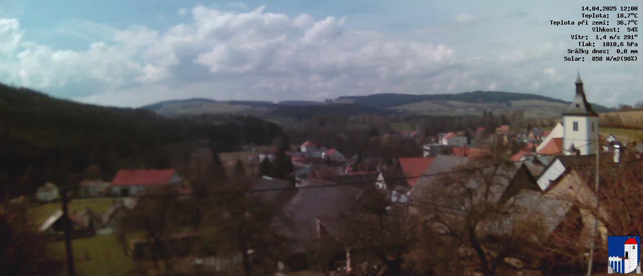 v poledne