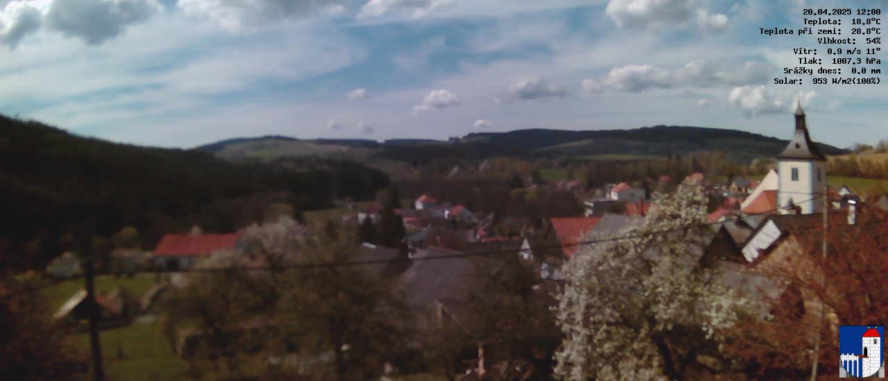 v poledne