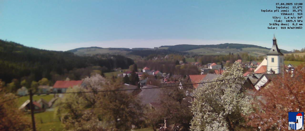 v poledne