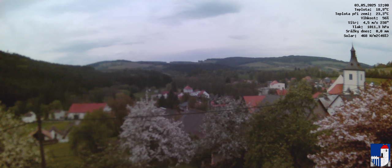 v poledne