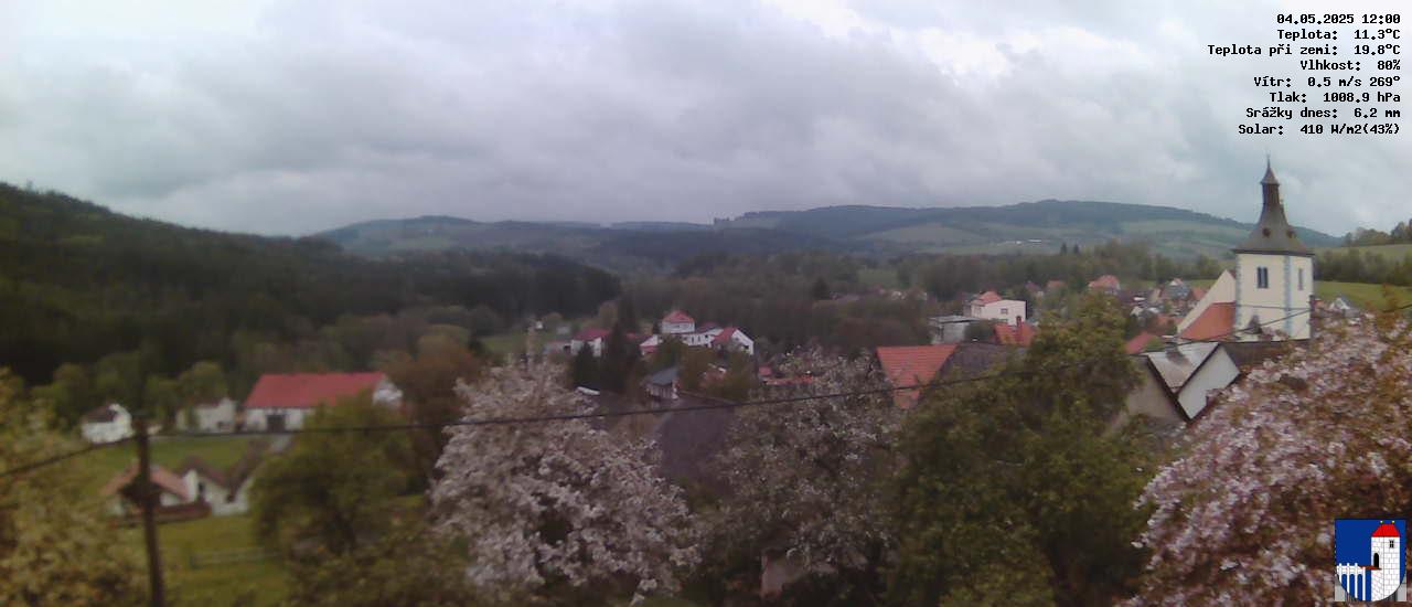 v poledne
