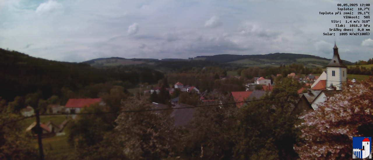 v poledne