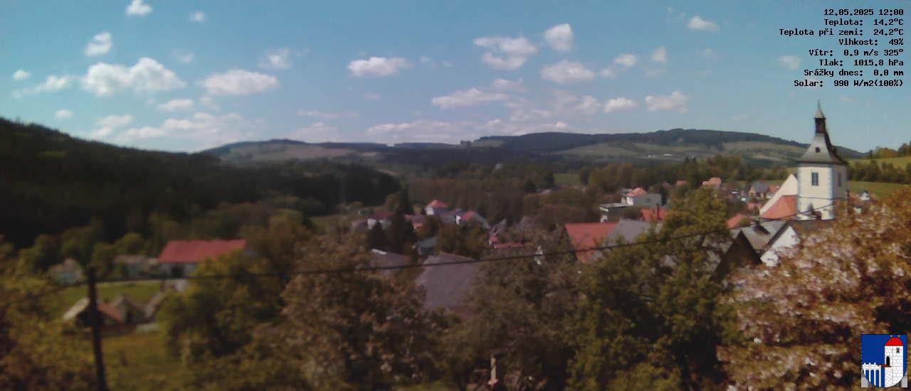 v poledne