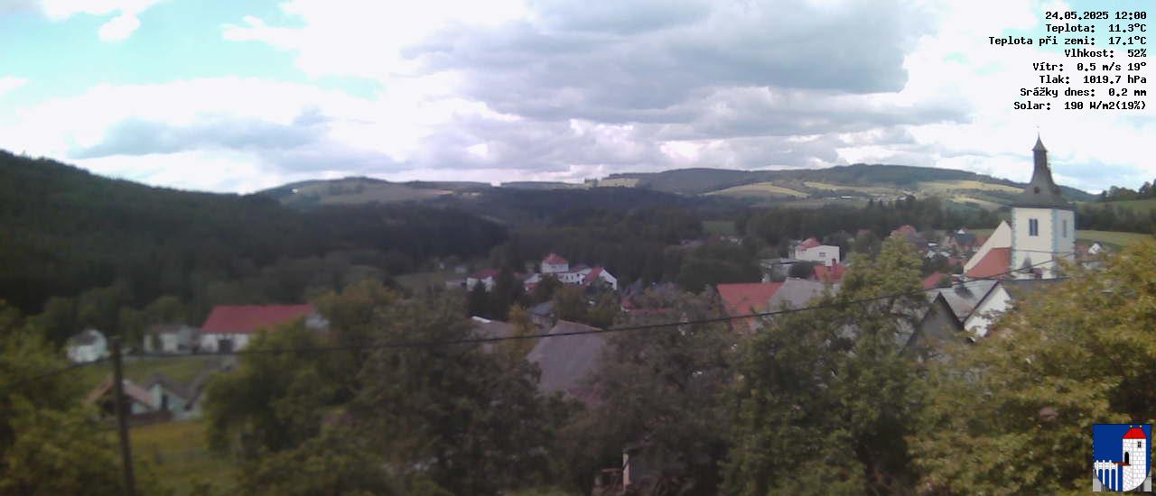 v poledne