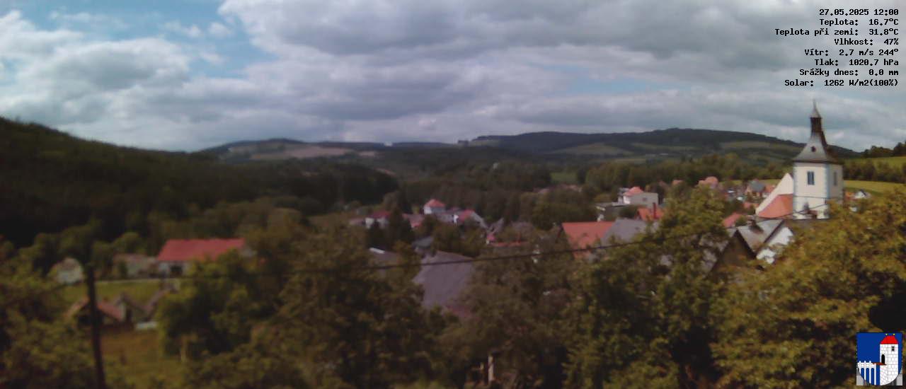 v poledne