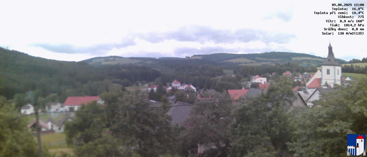 v poledne