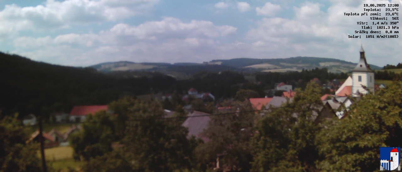 v poledne