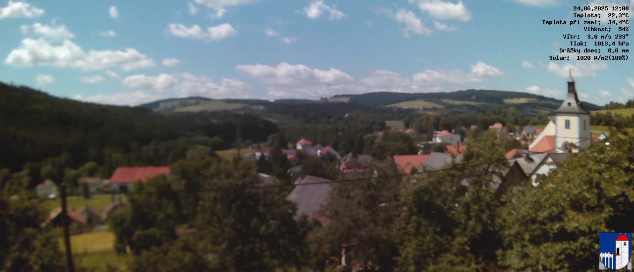 v poledne