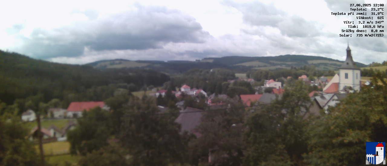 v poledne