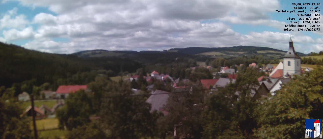 v poledne