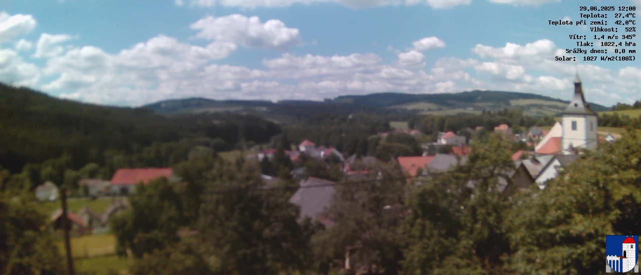 v poledne