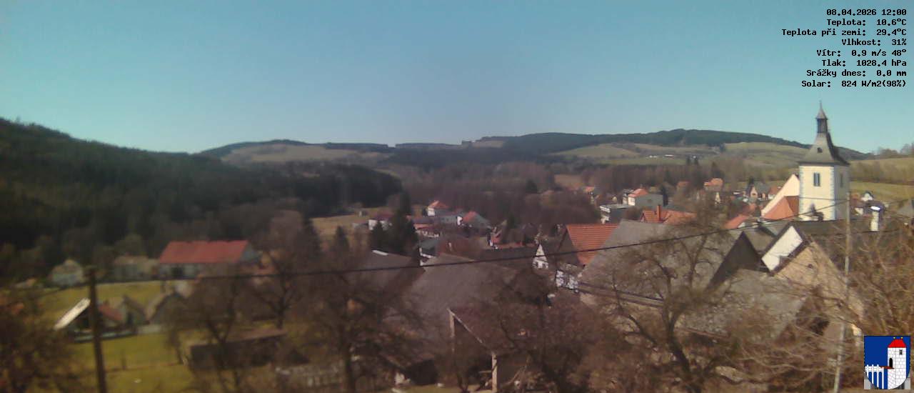 v poledne