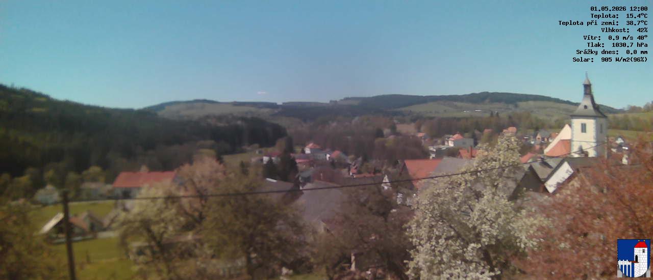 v poledne